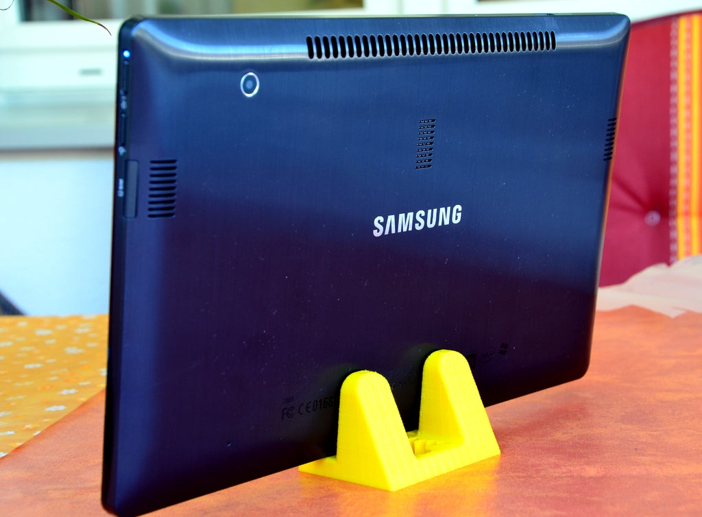Tablet- und Handyhalter V2 mit Twitter-Logo