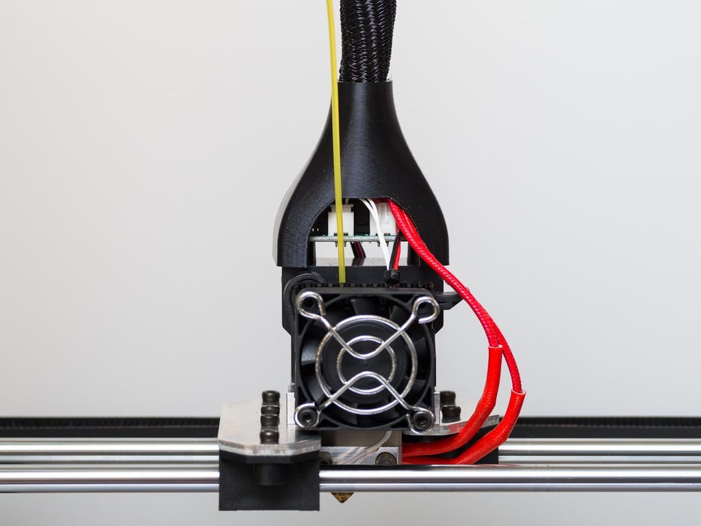 Zugentlastung für Extruderkabel (RigidBot)