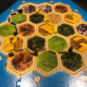 Catan Bausteine Set