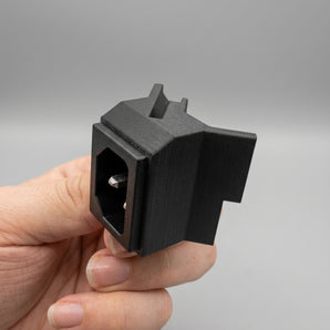 Eckhalterung mit Standard-AC-Stecker für QU-BD Revolution und RXL 3D-Drucker