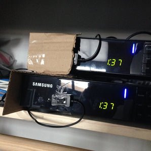 Isolierhalterung für IR-Blaster für TV-Fernbedienung