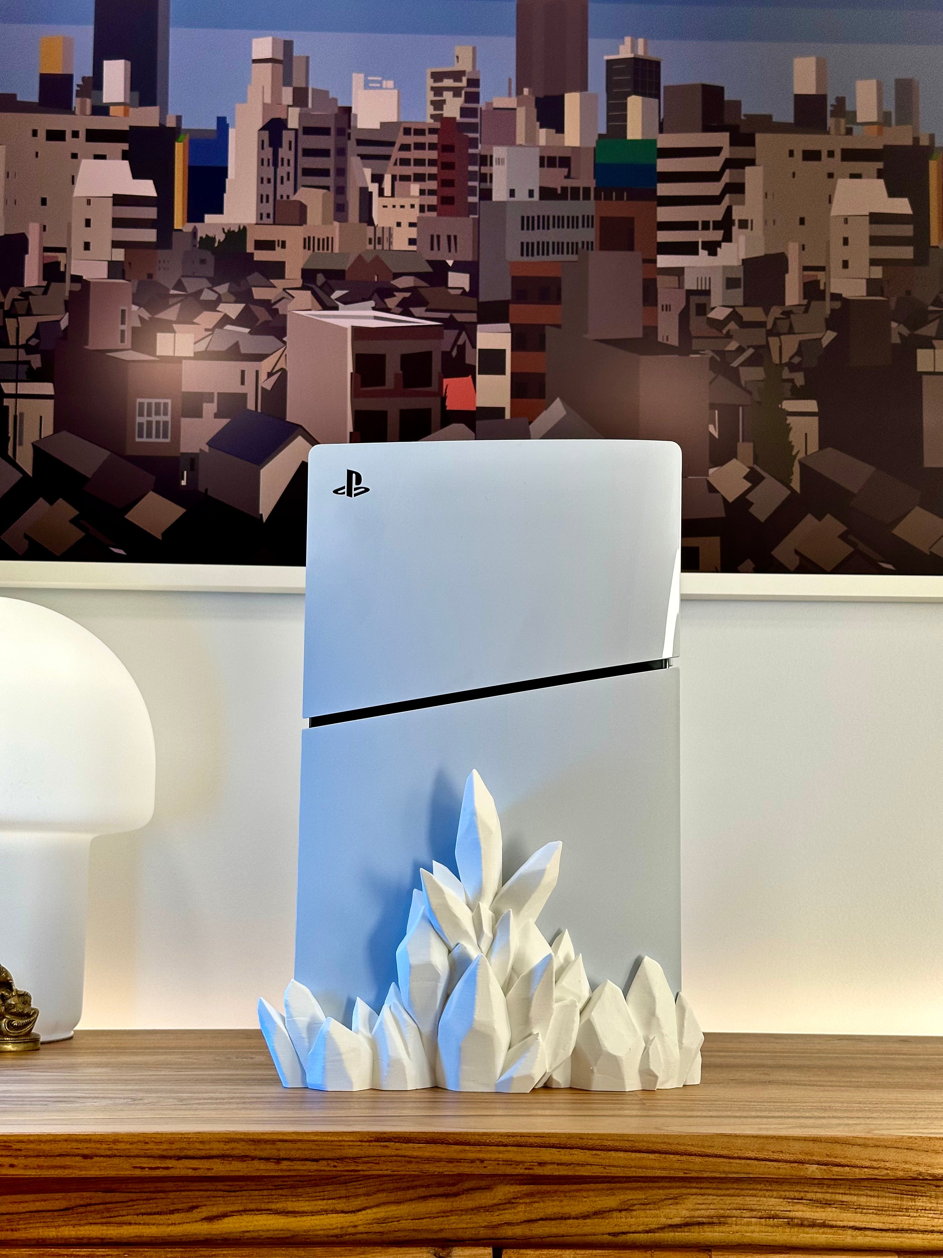 PS5 Slim Crystal Dock – Digital- und Disc-Version