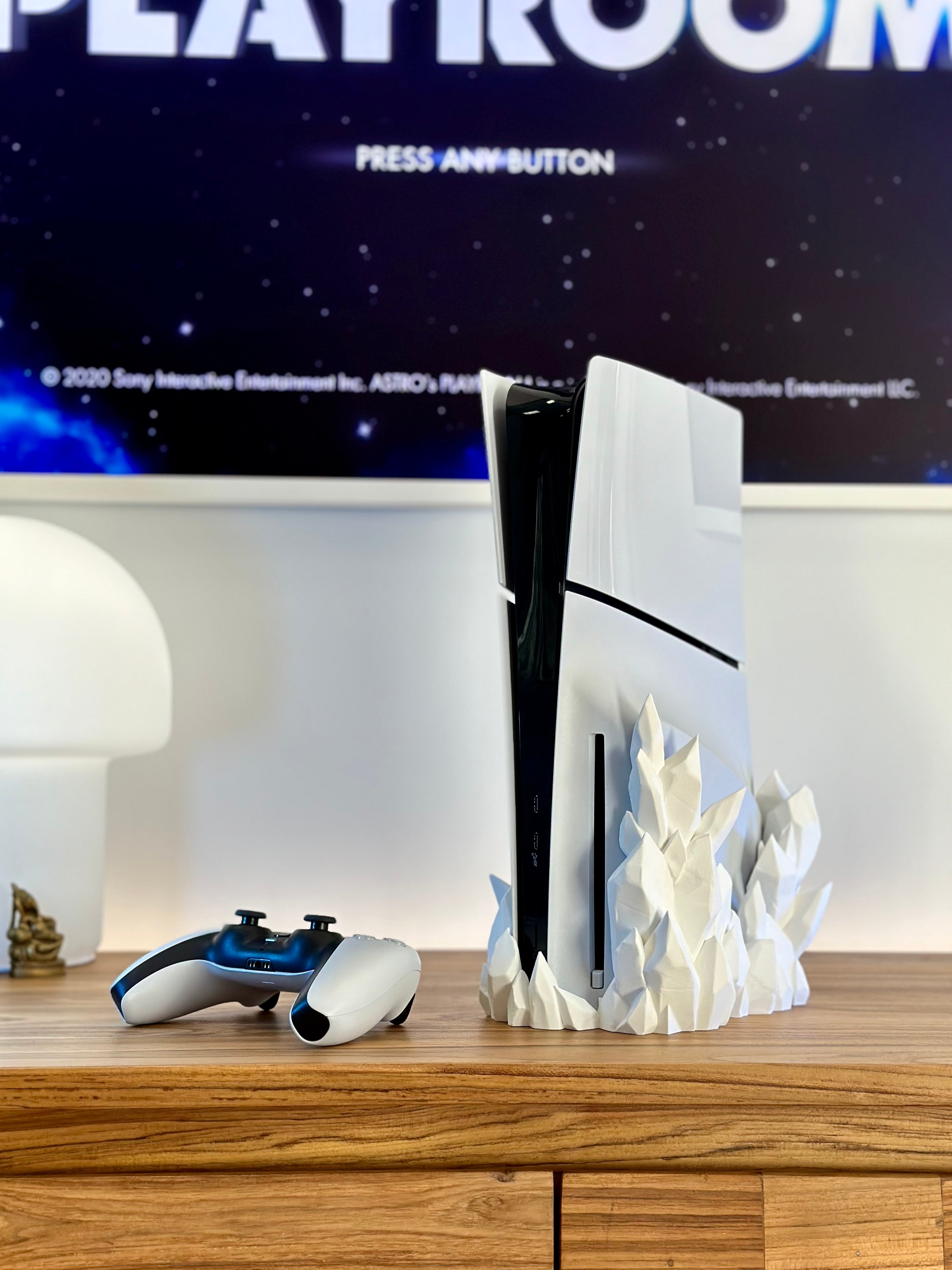 PS5 Slim Crystal Dock – Digital- und Disc-Version