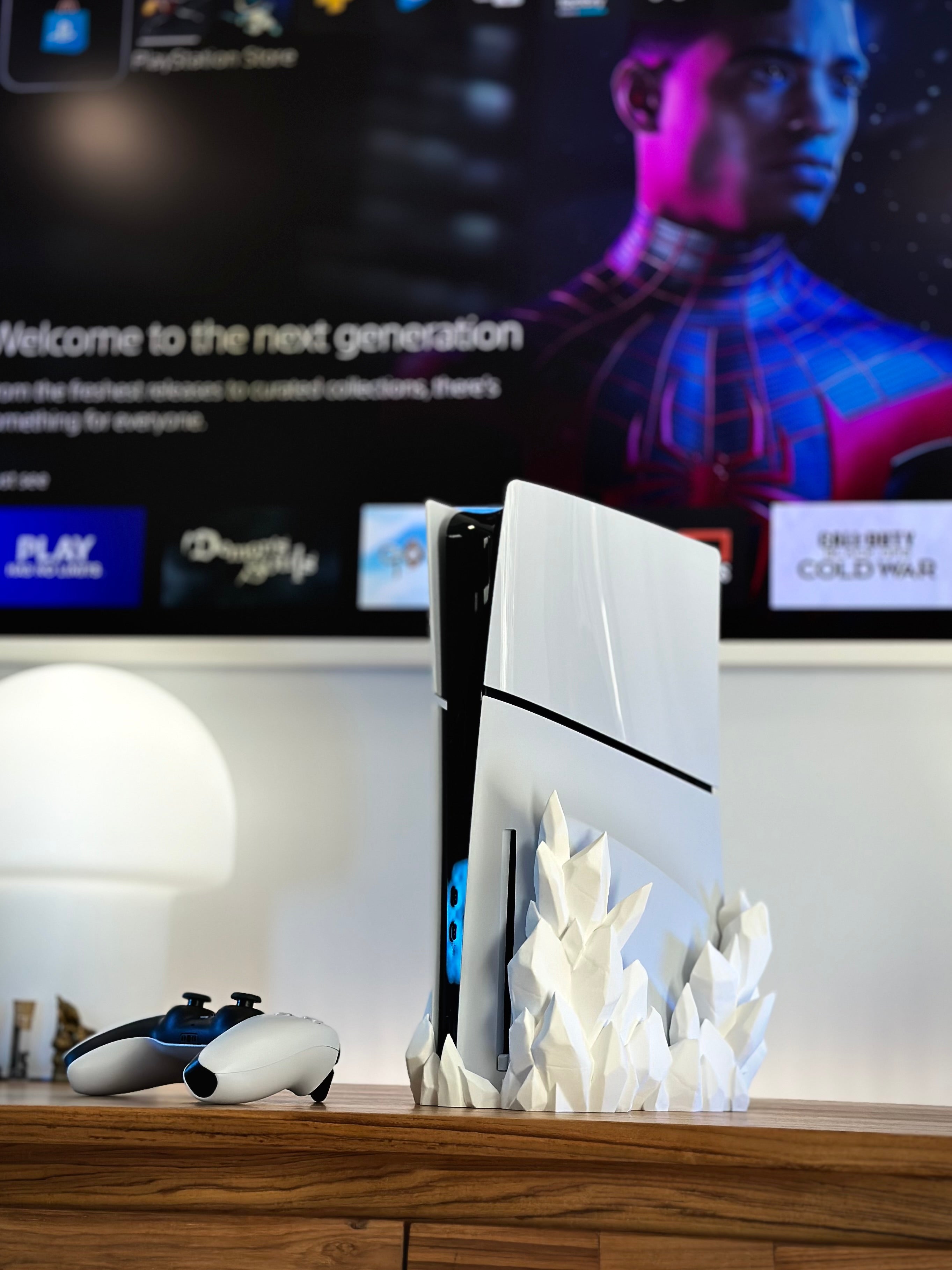 PS5 Slim Crystal Dock – Digital- und Disc-Version