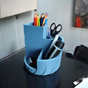 Wellenförmiger Organizer für Schreibtisch und Make-up