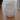 Moderne weiße Vase mit gerippten Details