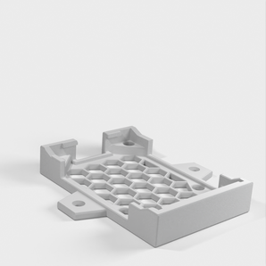 Geekworm Raspberry Pi 4 Armor Case Wand- oder Tischmontage