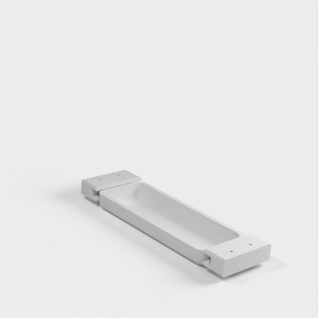 Ablage für Bekant-Schreibtisch von IKEA für USB-C-Adapter