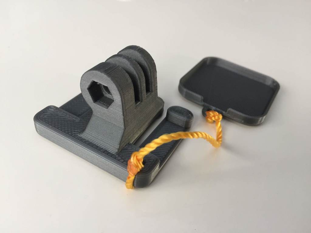 GoPro Session Rucksack-Schultergurthalterung mit Objektivabdeckung