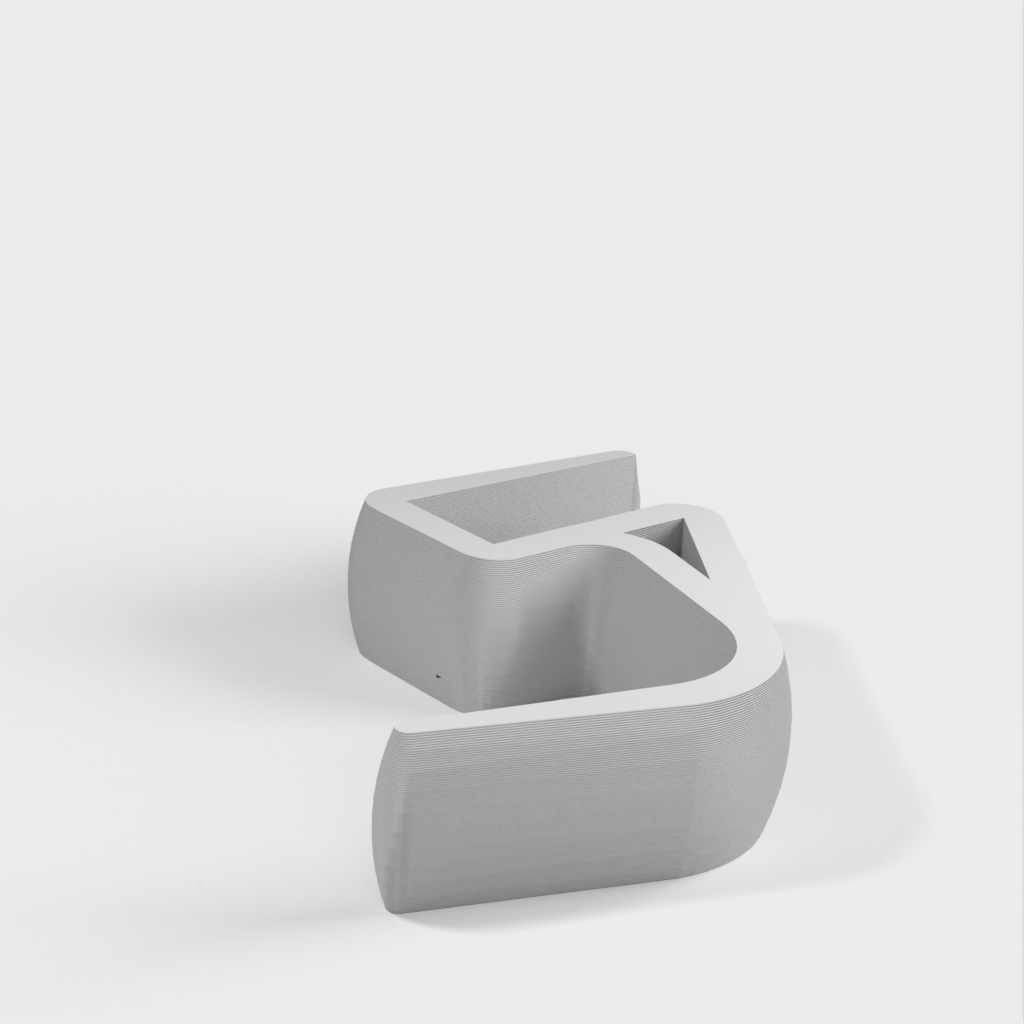 17-mm-Kopfhöreraufhänger für Ikea Bekant-Schreibtische