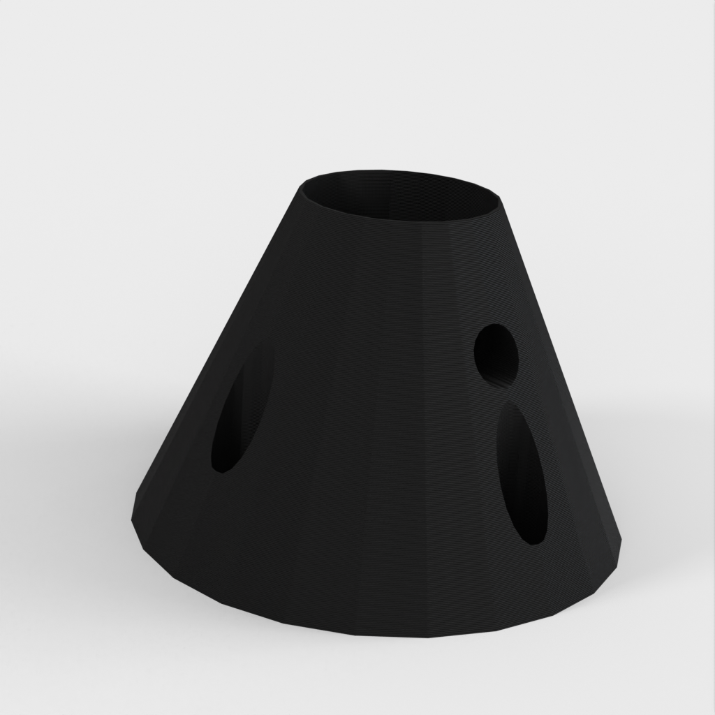 Aktualisierte Beinbaugruppe für Ikea-Tisch mit 33-mm-Dübelhaken