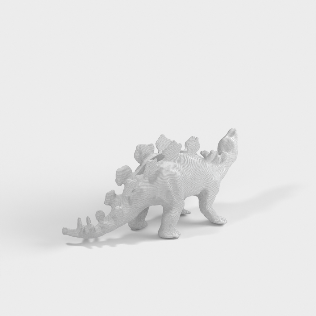 Stegosaurus-Visitenkartenhalter für Schreibtisch und Büro