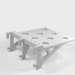 Schraubenhalter für IKEA Skadis Pegboard