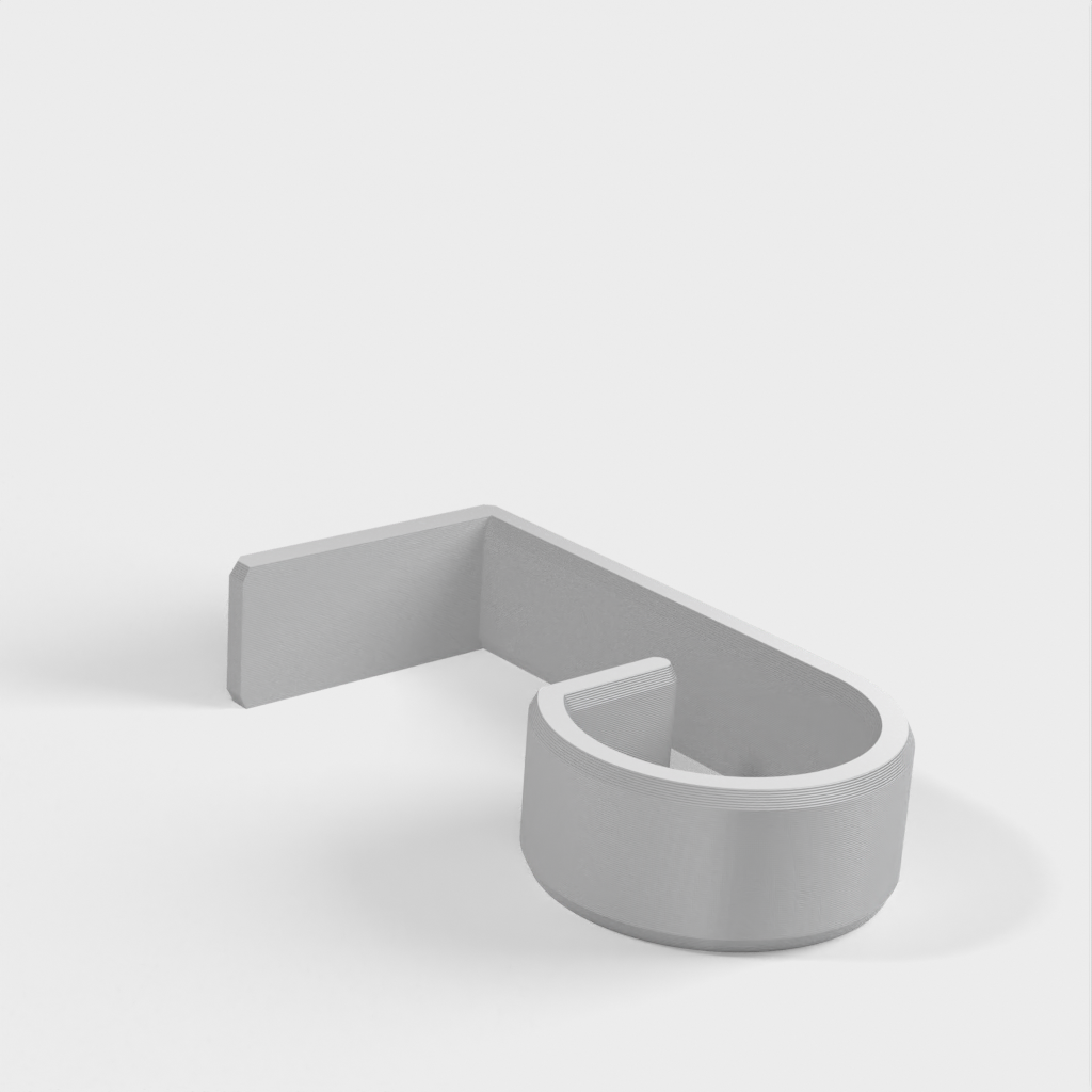 Schreibtisch-Kabelmanagement-Clip für 50-mm-Tischplatten – kompatibel mit IKEA