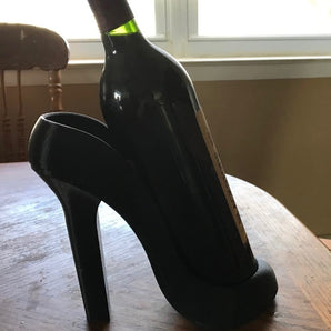 Weinhalter mit hohem Absatz