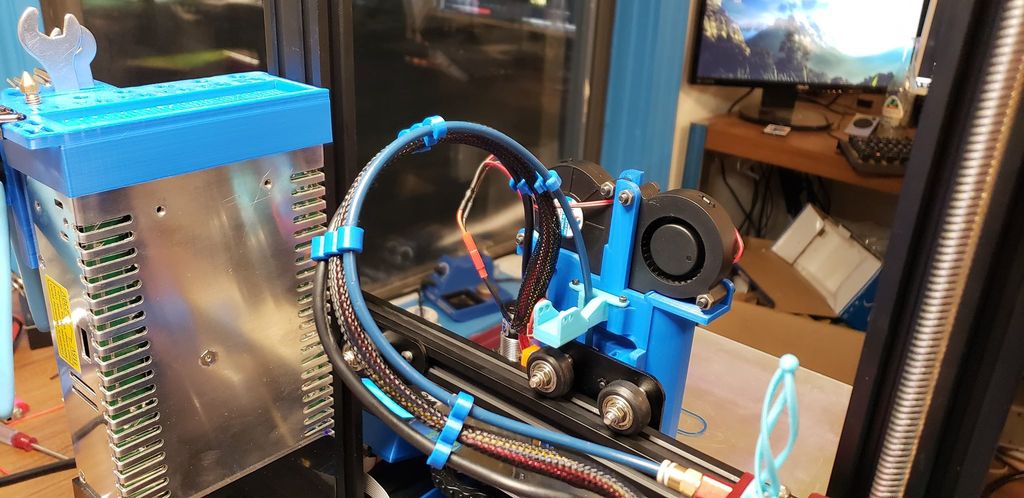 Creality Kabel- und Bowden-Clips – Ender 3, CR-10, CR-10s, CR-10 s4 s5