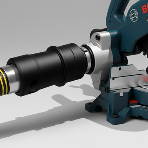 Kärcher WD6 auf Bosch GCM 12 Schlauchadapter