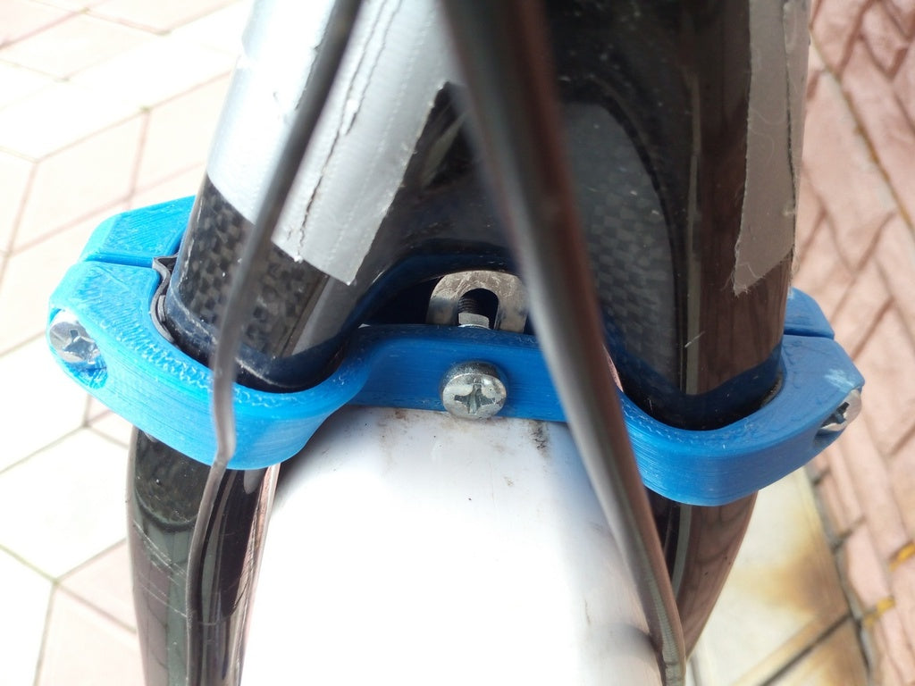 Carbon-Gabel-Vollschutzblechhalter für 29er MTB-Fahrrad