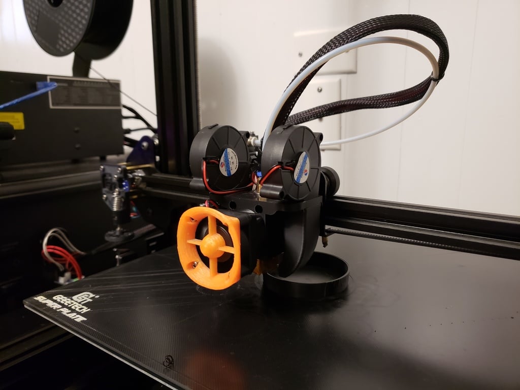 Geeetech A10/A30 E3D_V6 &amp; Stock Hotend-Montagelösung
