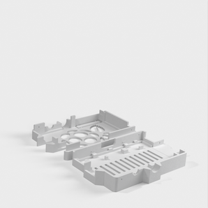 Gehäuseplatte für Raspberry PI