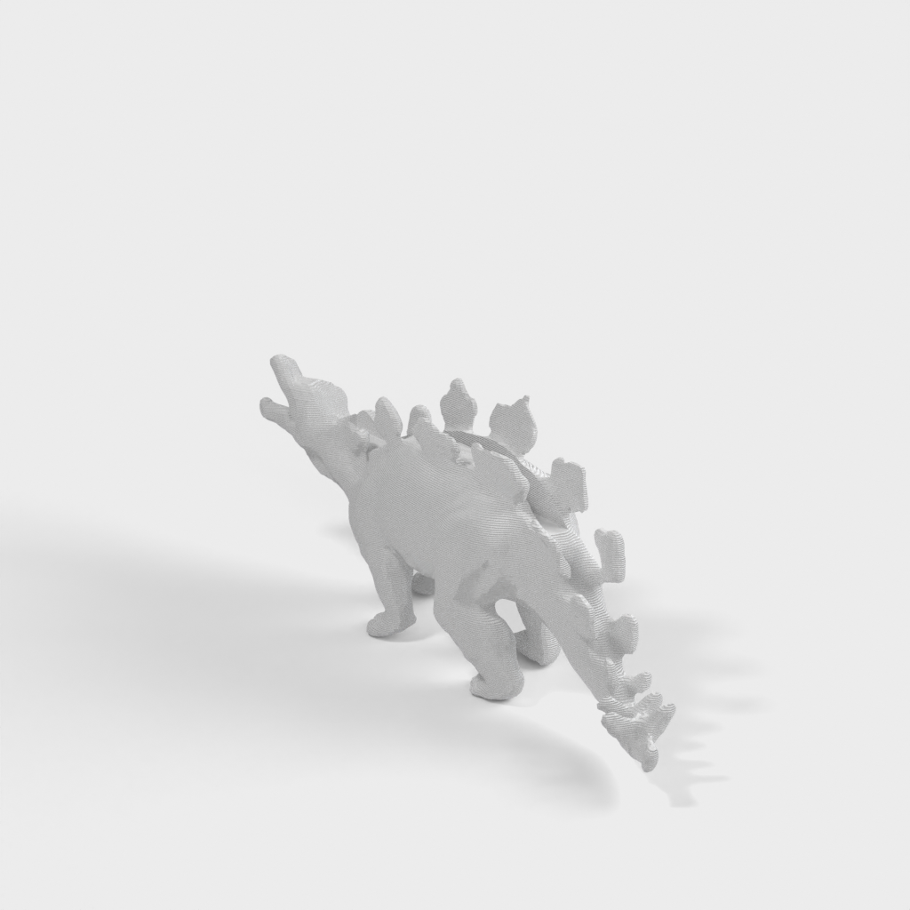 Stegosaurus-Visitenkartenhalter für Schreibtisch und Büro
