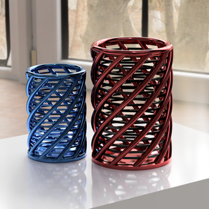 Spulenvase – Stifthalter