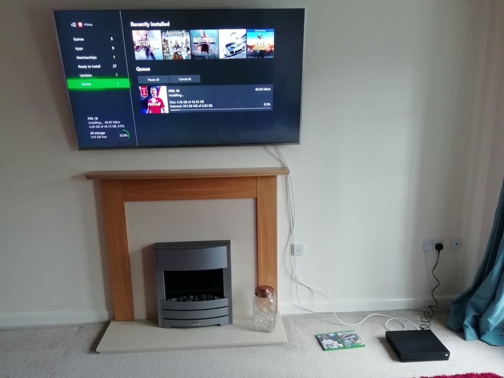 XBox One X – Wandhalterung