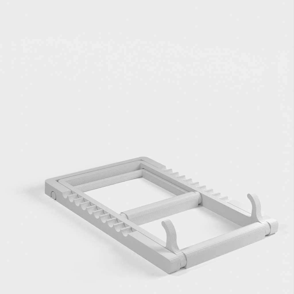Verstellbarer Tablet-Ständer mit Print-in-Place-Scharnieren