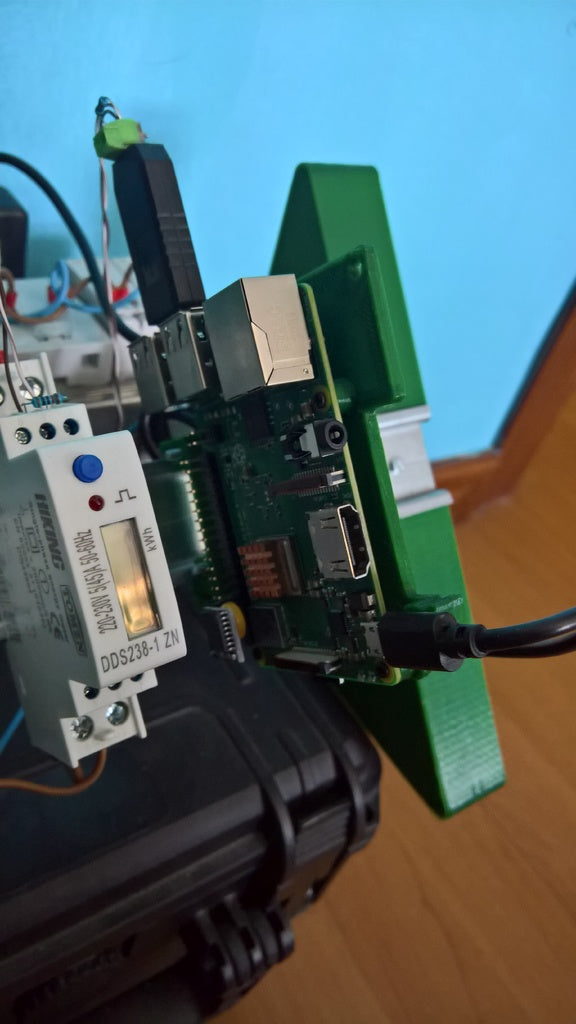 Raspberry Pi DIN-Schienenmontage