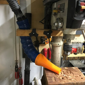 LocLine 2-1/2"-Kupplung für Staubabsaugung
