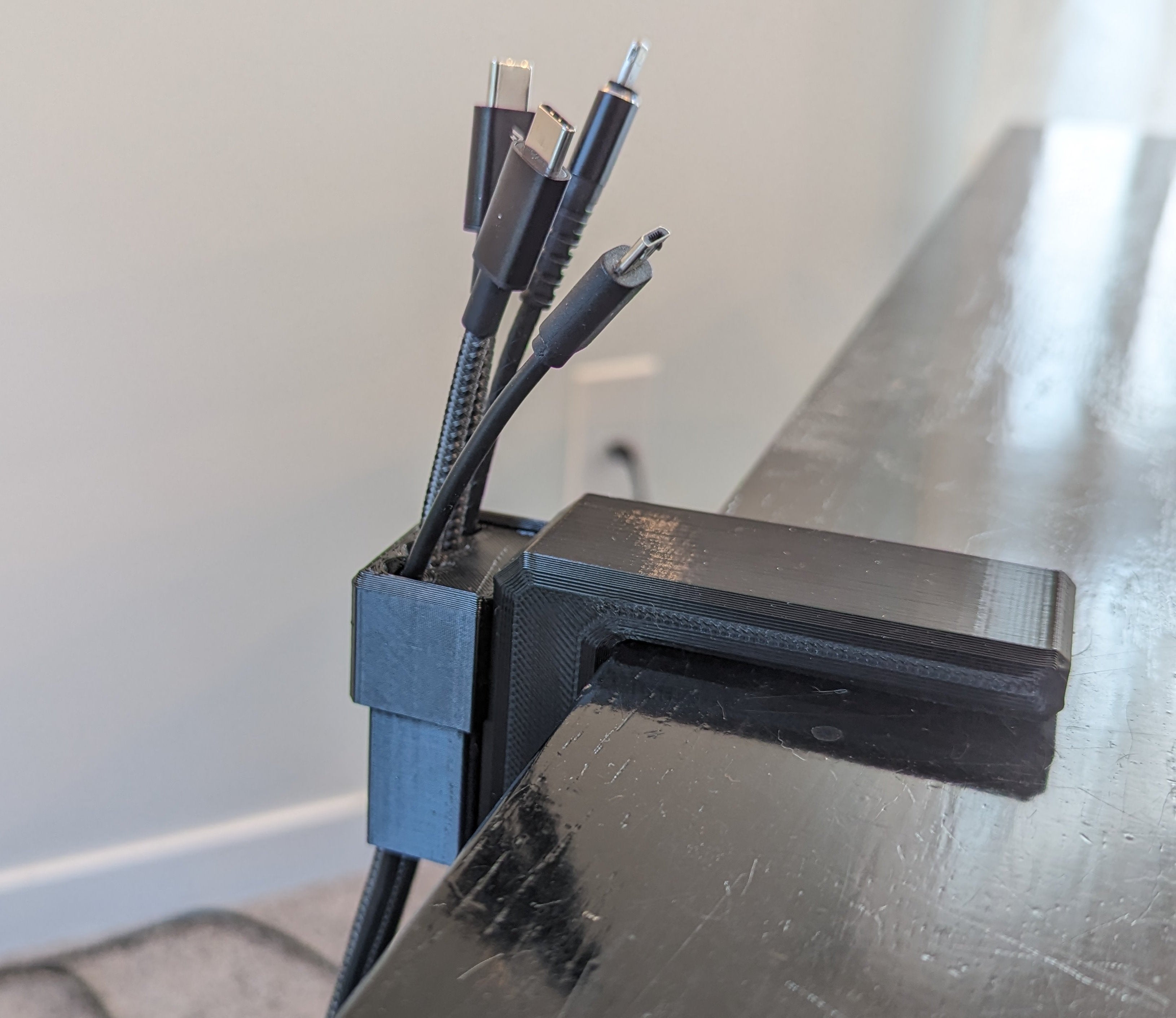 4-mm-Kabelorganisator für Tischklemme (modular)