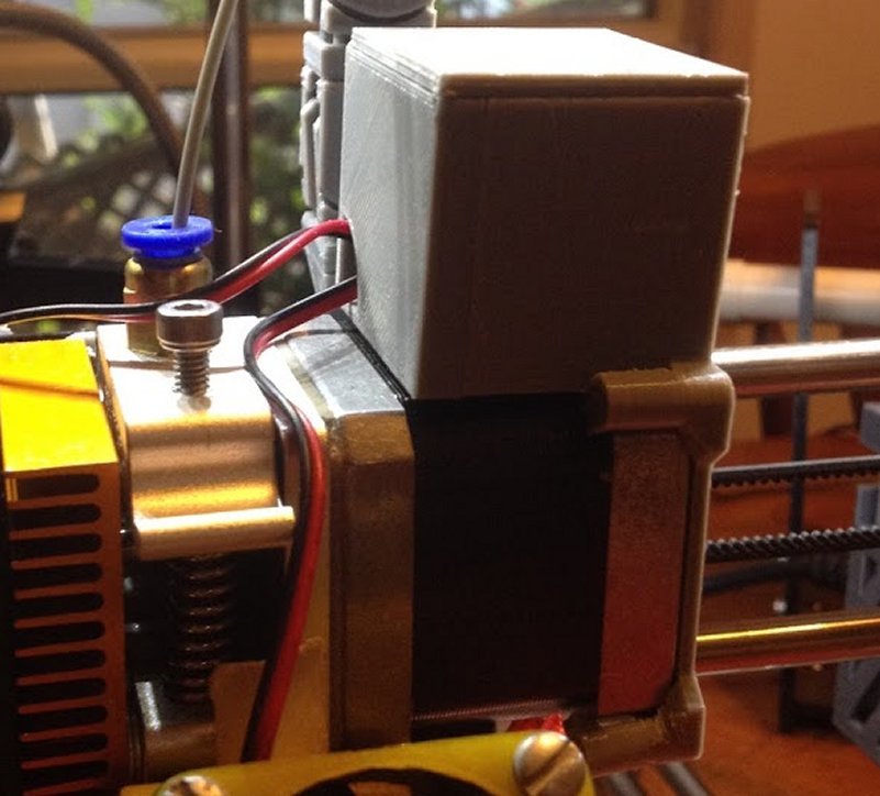 MK8 Extruder Kabelaufbewahrungsbox