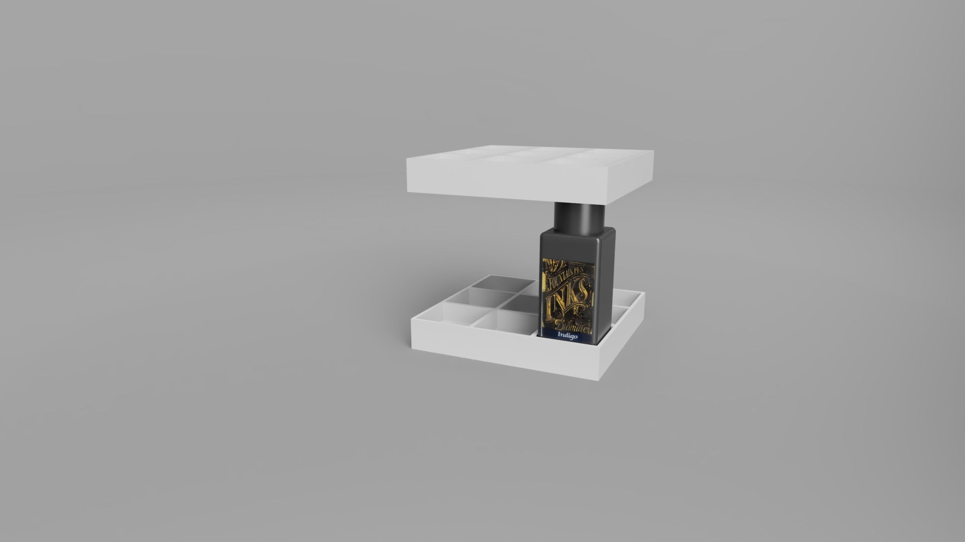 Stapelbarer Organizer für Diamine-Tintenflaschen (30 ml)