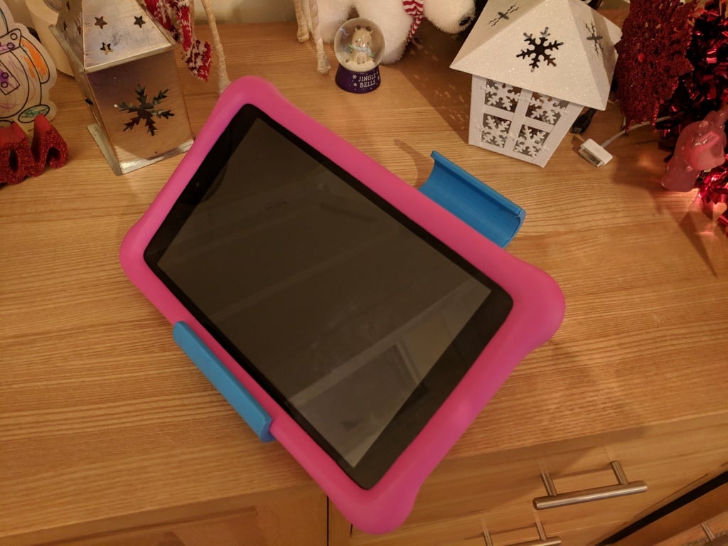 Kinderfreundlicher Amazon Fire HD 8 Tablet-Ständer mit Multi-Winkel-Funktion