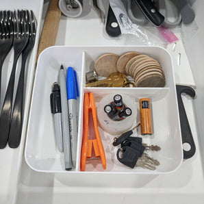 Flexibles Schubladen-Organizer-Tablett – perfekt für IKEA-Schubladen