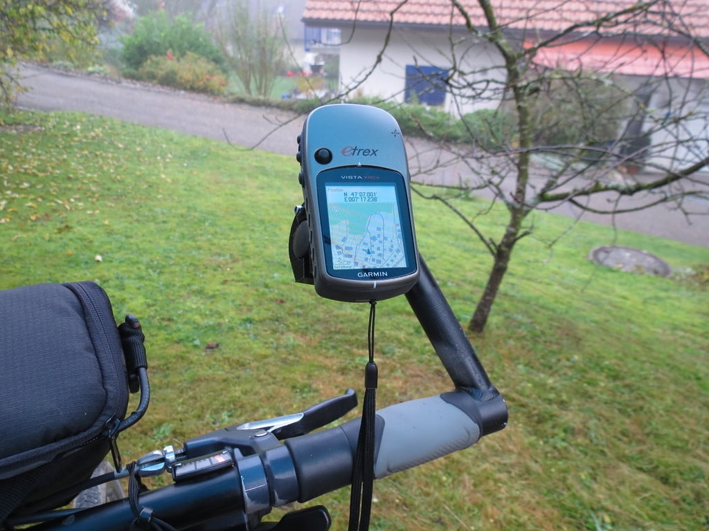 Verstellbare Lenkerhalterung für Garmin eTrex Legend/Vista GPS-Geräte