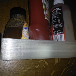 Küchenwand-Gewürzschrank-Türregal – Einzelfront