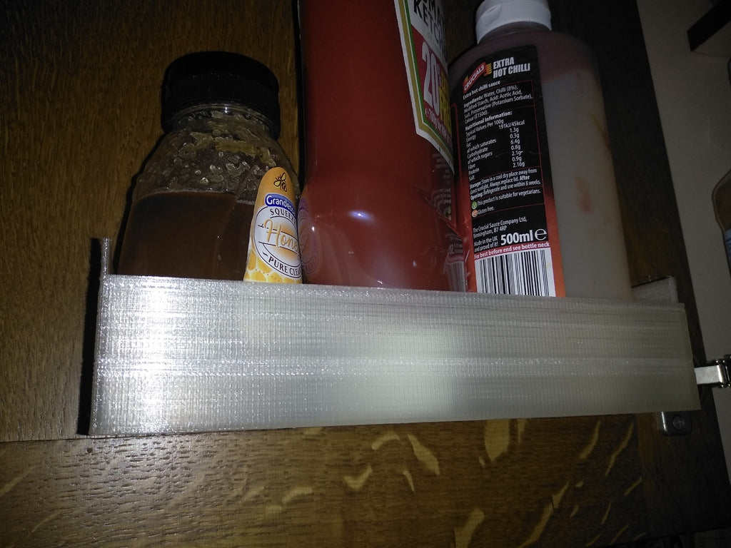 Küchenwand-Gewürzschrank-Türregal – Einzelfront