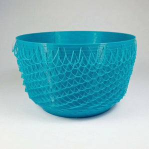 Dekorative Vase mit einzigartiger Haarstruktur
