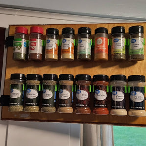 Gewürzregal für Schrank oder Wand