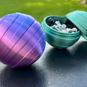 Threaded Sphere Container – Aufbewahrungsbehälter in Kugelform