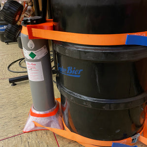 Stabiler CO2-Halter für Bierfässer