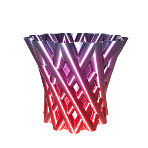 Diamantgittervase – elegante Dekoration