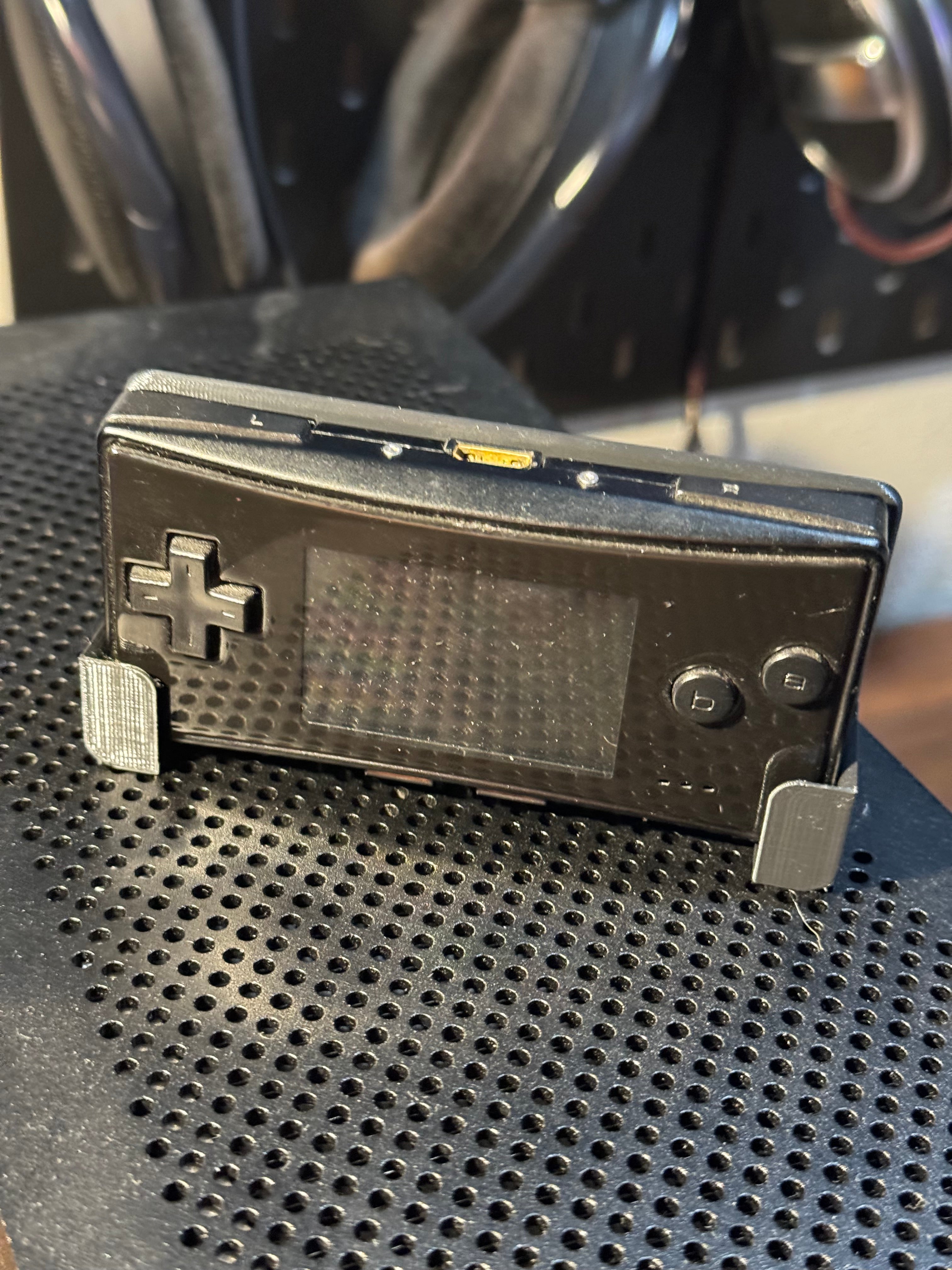 Gameboy Micro Mount til IKEA Skadis