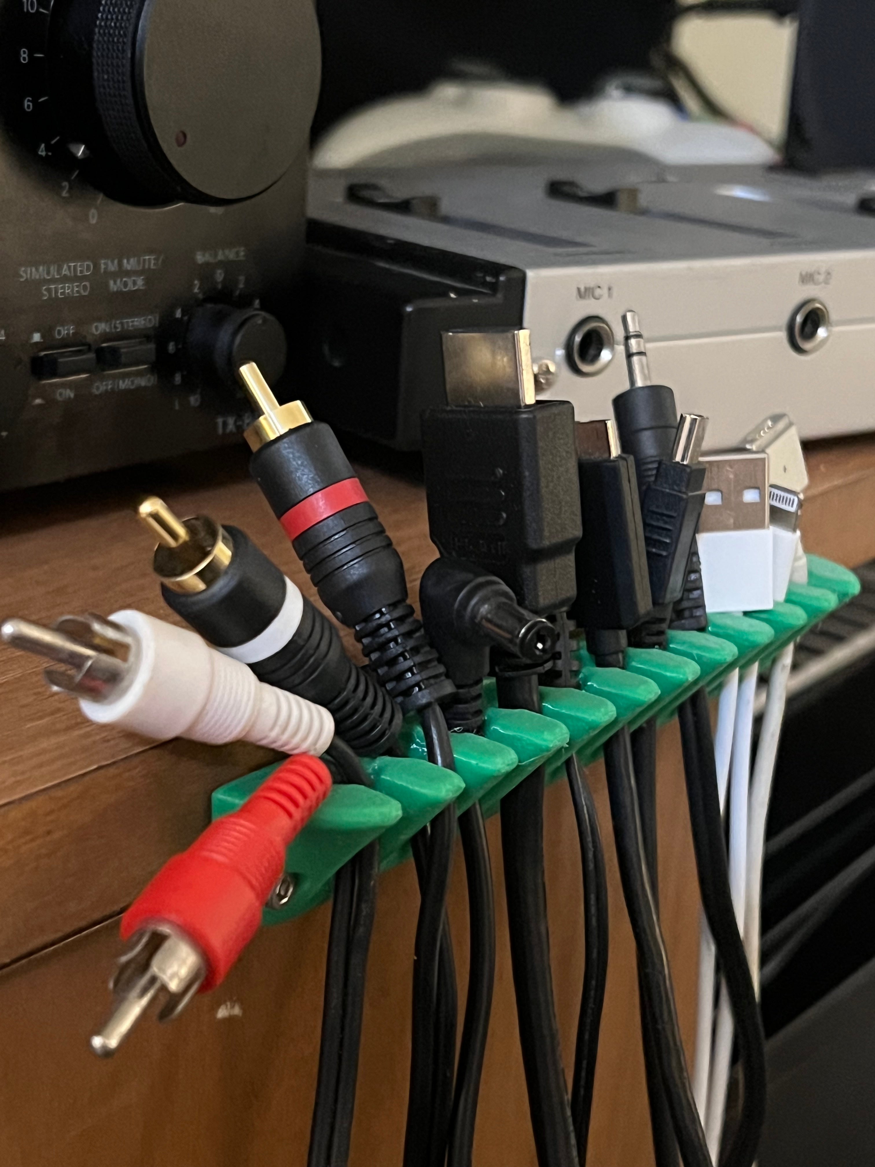 Rake Rack Kabel- und Drahthalter