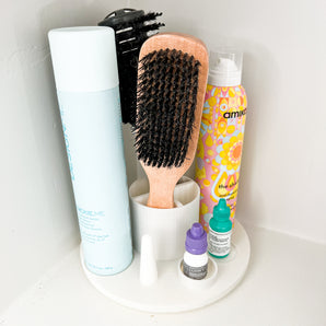Drehbarer Ständer für Haarstyling-Tools