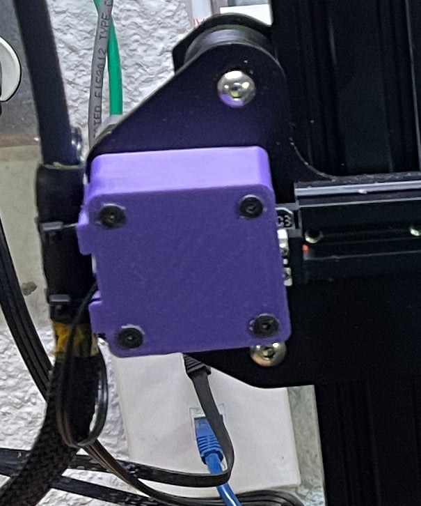Ender 3 (Pro) X Endschalterhalterung mit Kabelhalterung