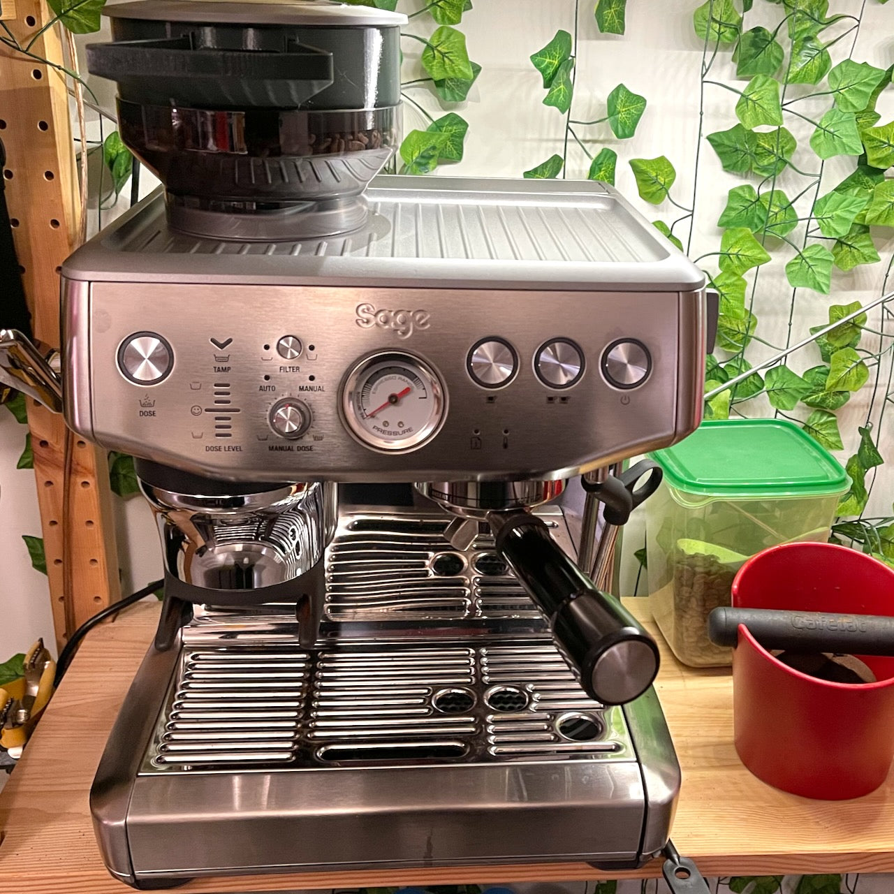 Sage Barista Express (Impress) Trichterverlängerung mit Schaufel