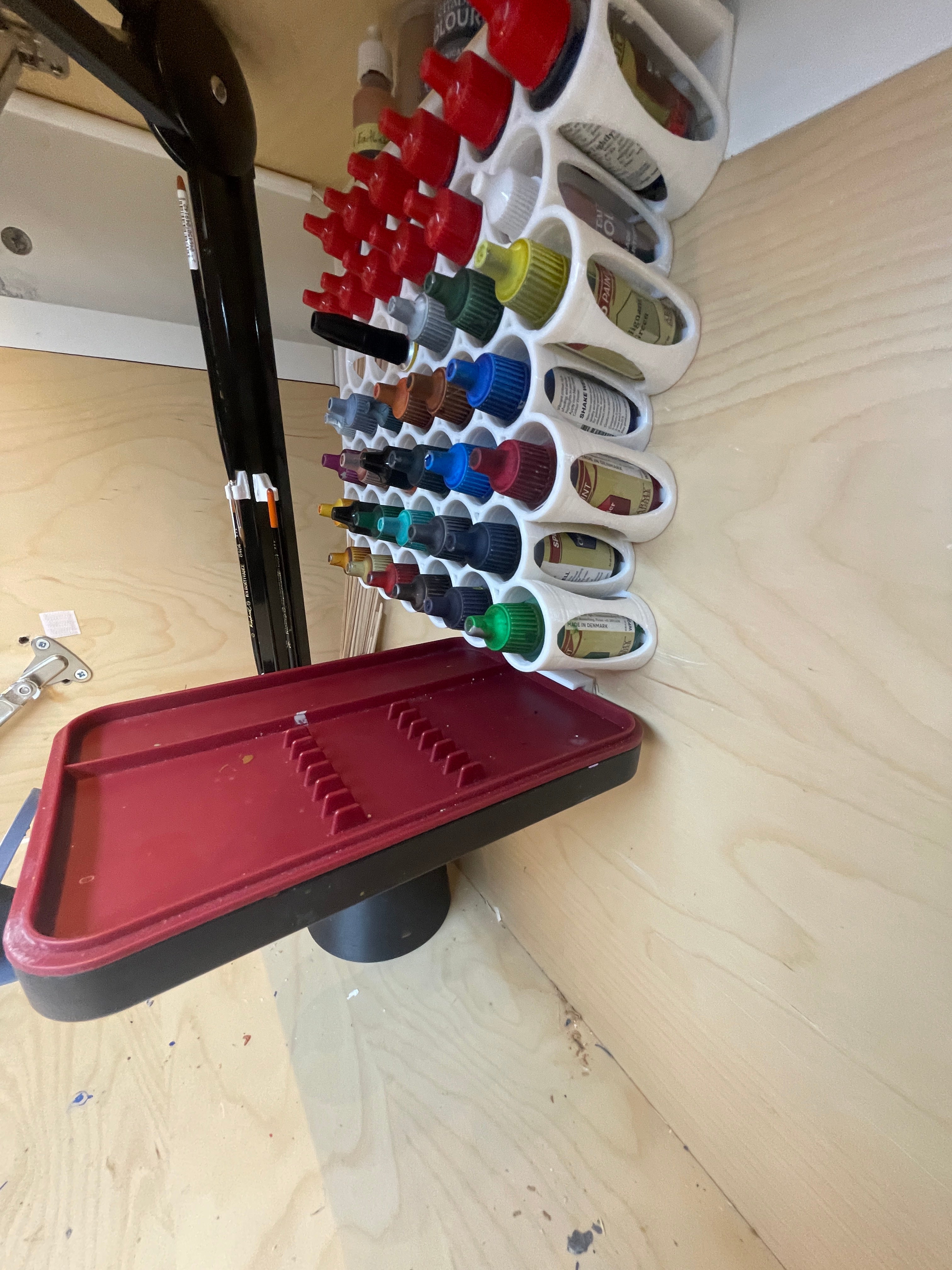 Army Painter Vådpalette Vægmontering - Optimal Plads til Kreativitet
