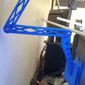 Verstellbarer Telefonhalter mit VESA-Montage für Webcam und PC-Monitore
